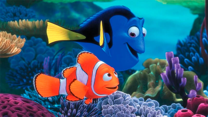 Nemo y Dory